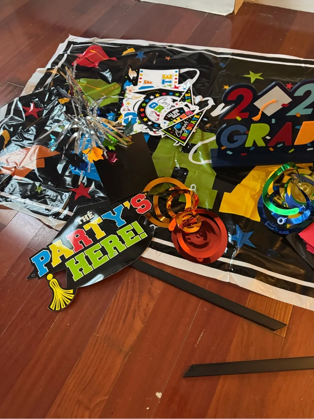Colorful Graduation Party Supply Bundle - Multicolor
